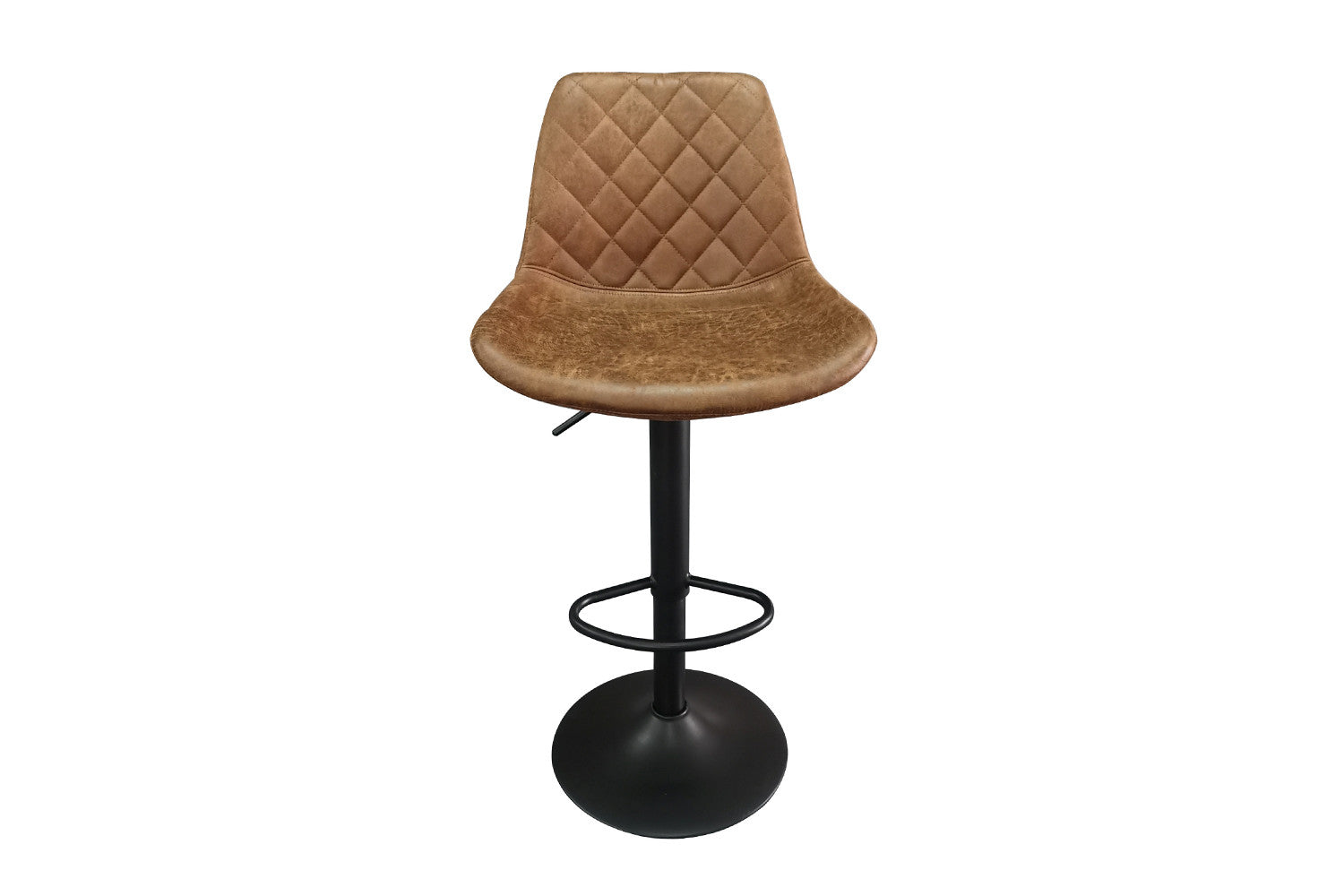 Rousseau - Barstoel Madrid PU Cognac - DEC7999 - 89x49x54 cm