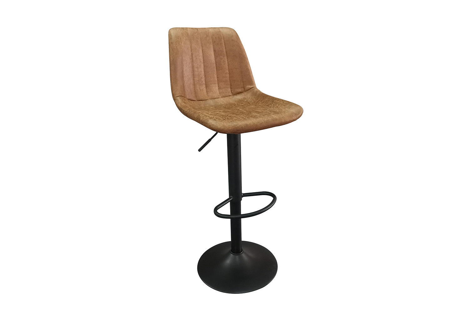 Rousseau - Barstoel Barcelona PU Cognac - DEC7998 - 89x43x50 cm