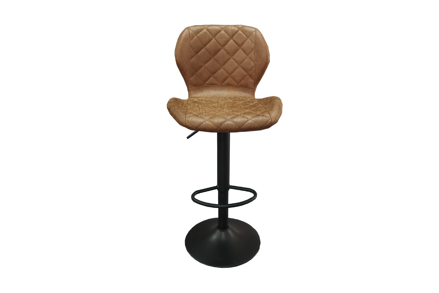 Rousseau - Barstoel Malaga PU Cognac - DEC8031 - 90x48x52 cm