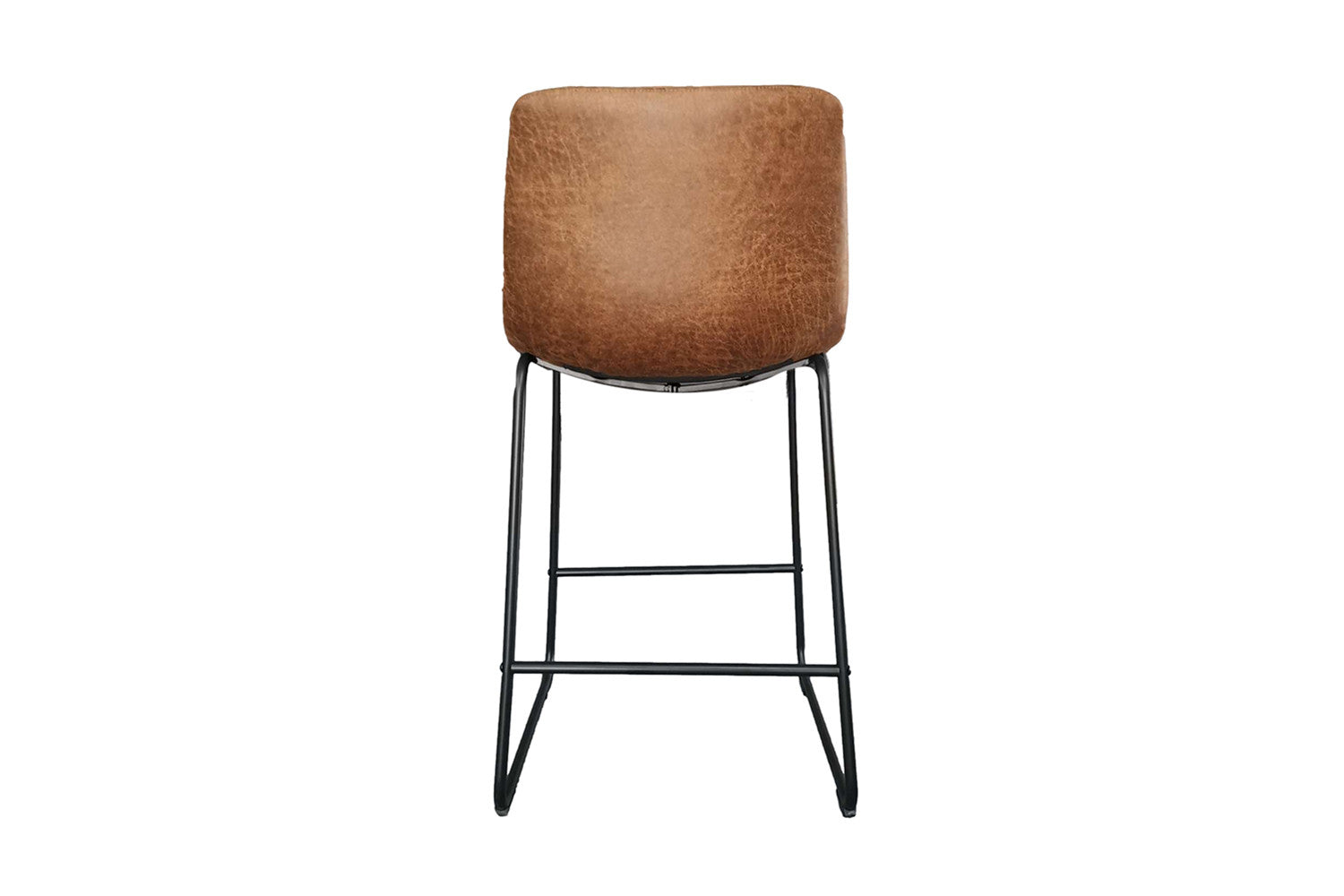 Rousseau - Chaise de bar Mancia PU Cognac - DEC7968 - 93x48x56 cm