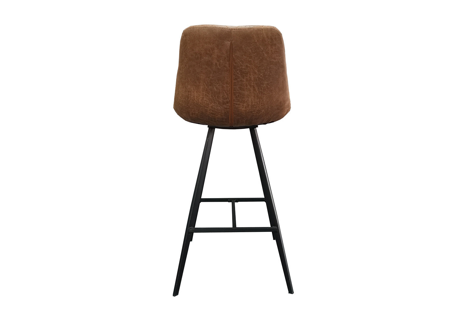 Rousseau - Chaise de bar Palmas PU Cognac - DEC7972-2 - 103x49x56 cm