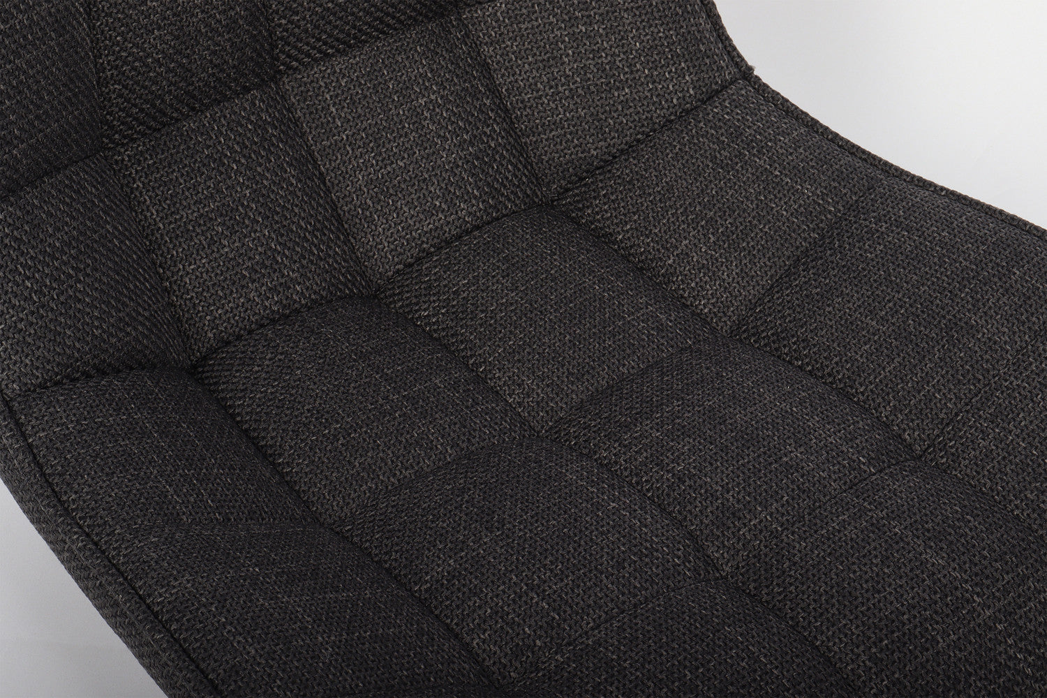 Rousseau - Barstoel Ariba Stof Donkergrijs - 93x46x55 cm