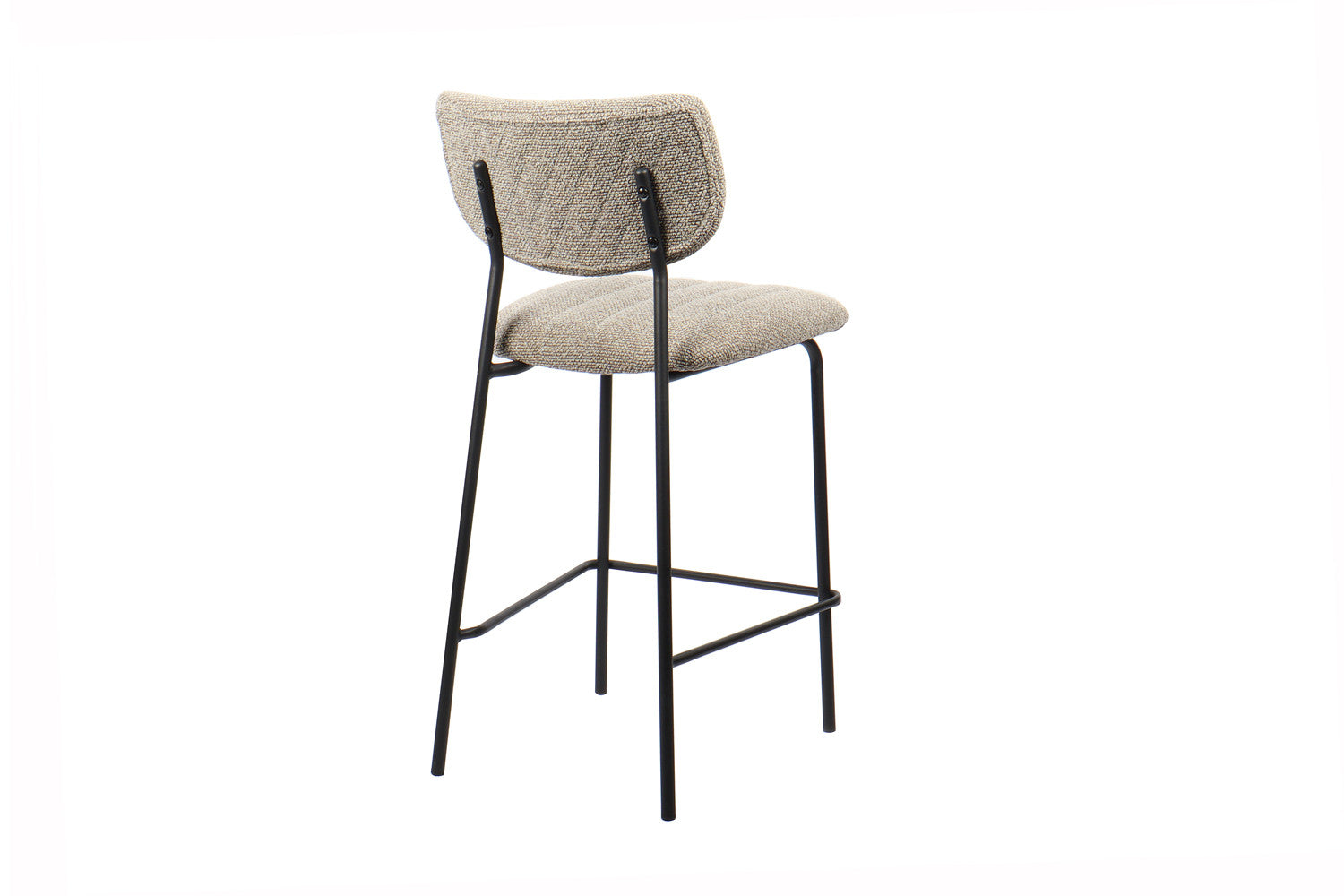 Rousseau - Barstoel Antura Stof Bruin - 97x46x53 cm