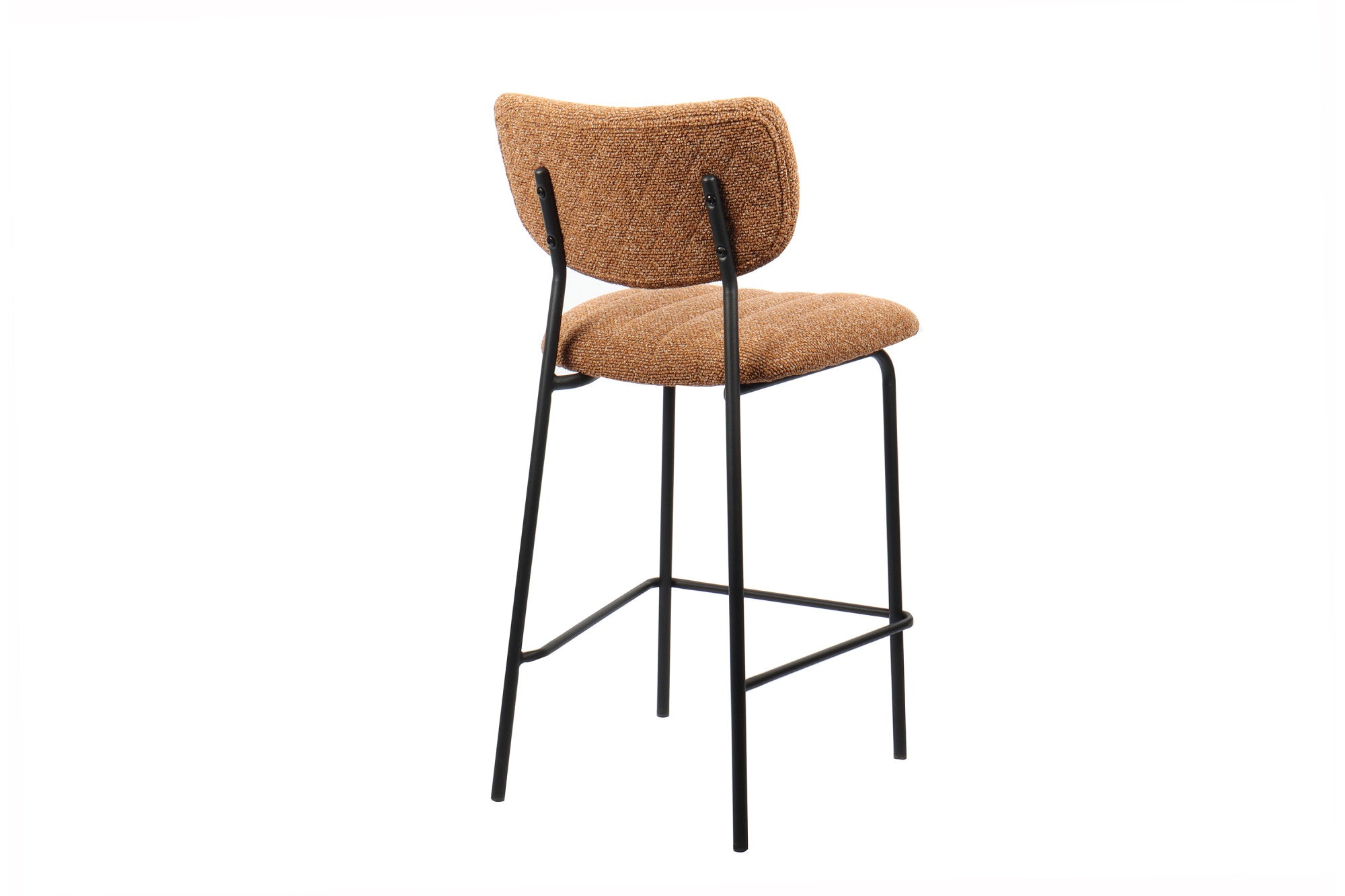 Rousseau - Barstoel Antura Stof Oranje - 97x46x53 cm