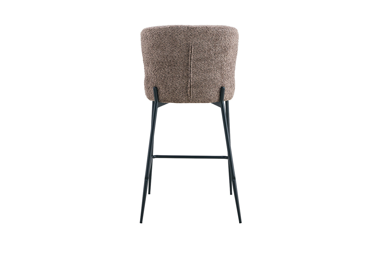 Rousseau - Tabouret de bar Lisa Boucle - Sable - 96,5x51,5x56 cm