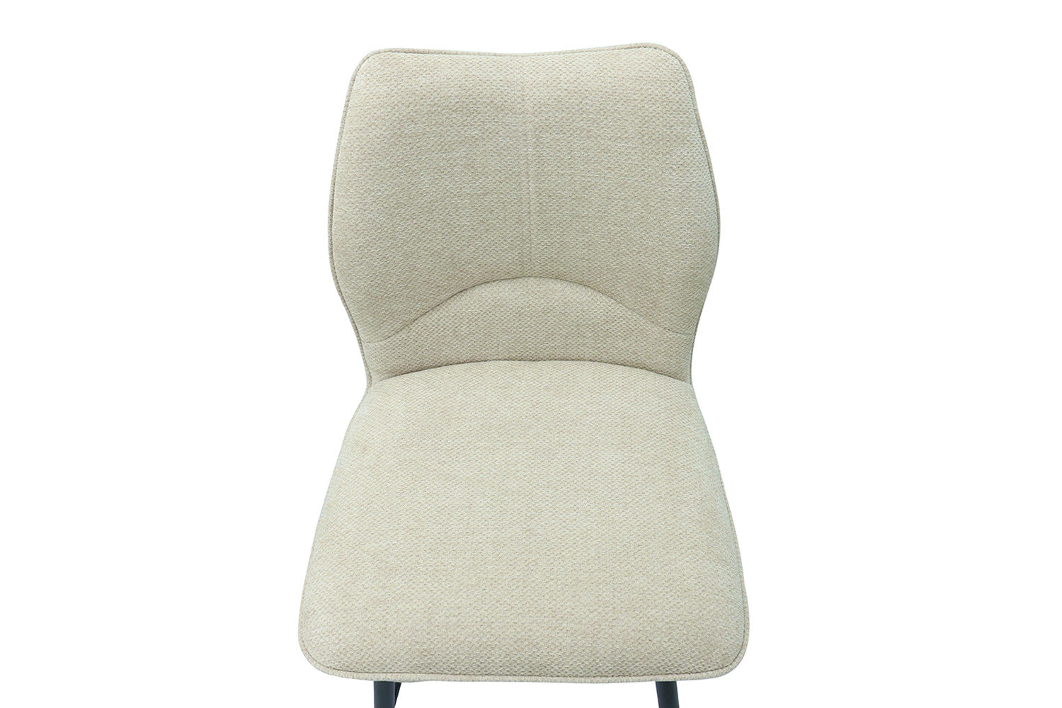 Rousseau - Tabouret de bar Lara - Tissu Ecru - 103x48x56 cm