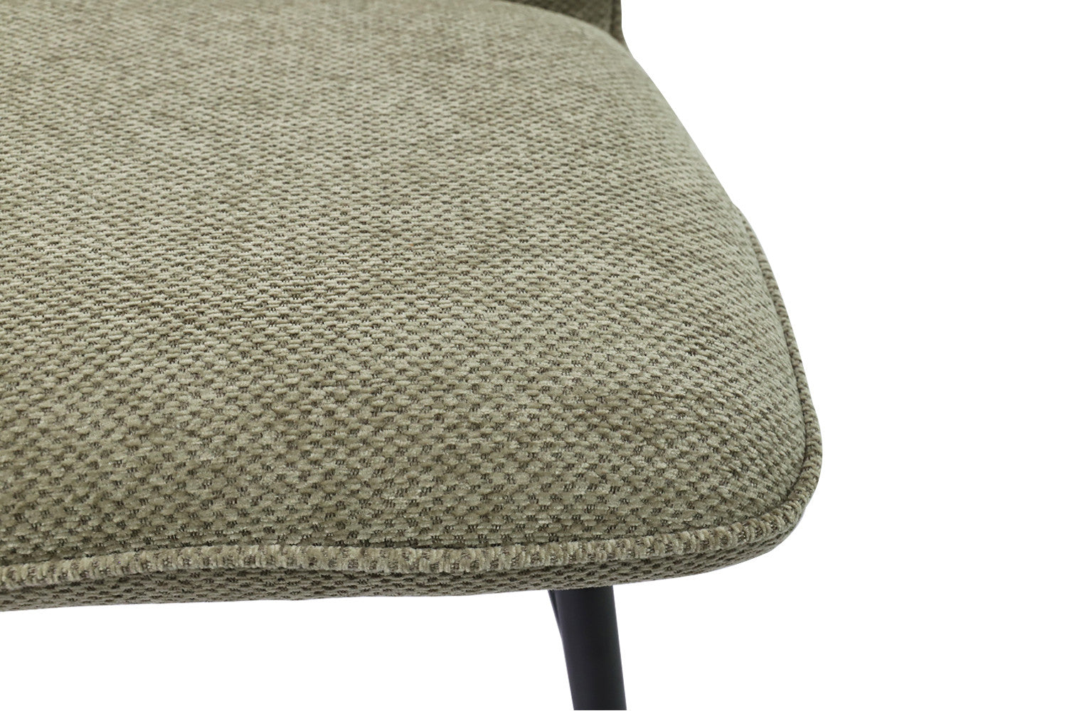 Rousseau - Tabouret de bar Lara - Tissu Sable - 103x48x56 cm