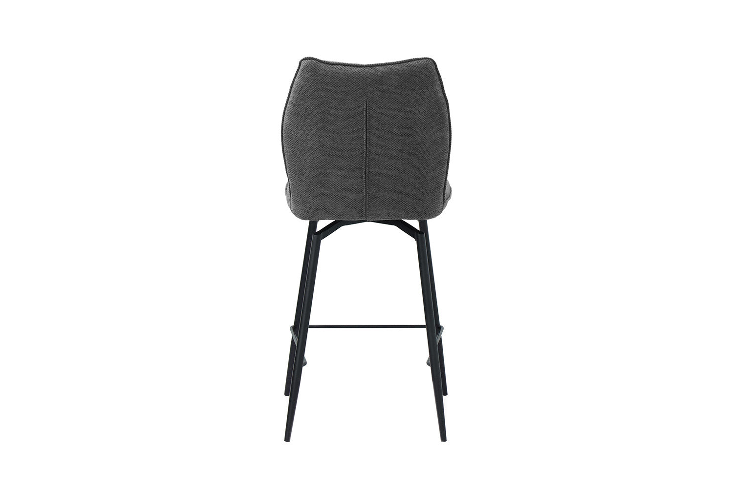 Rousseau - Barstoel Lara - Stof Grijs - 103x48x56 cm