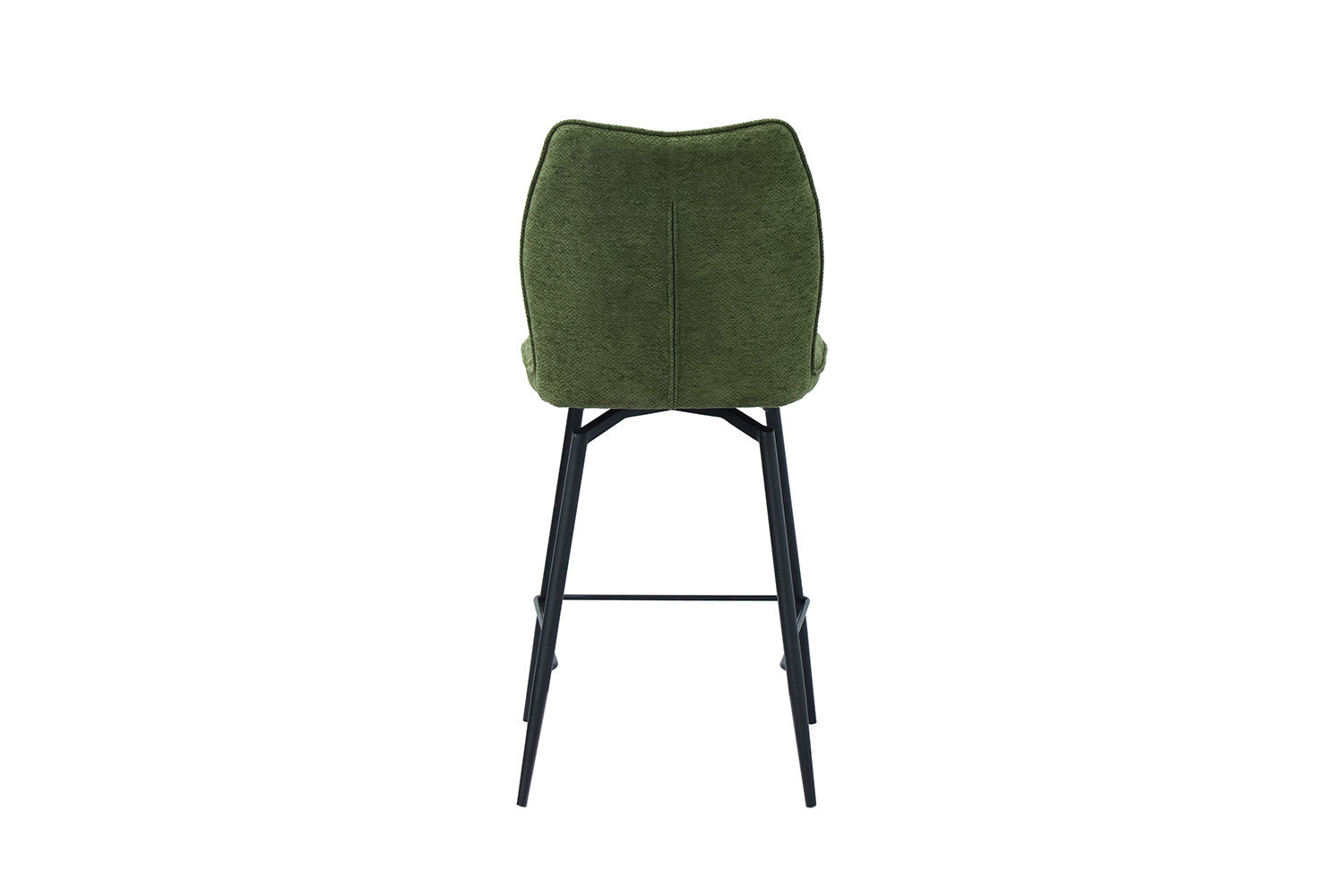 Rousseau - Barstoel Lara - Stof Groen - 103x48x56 cm