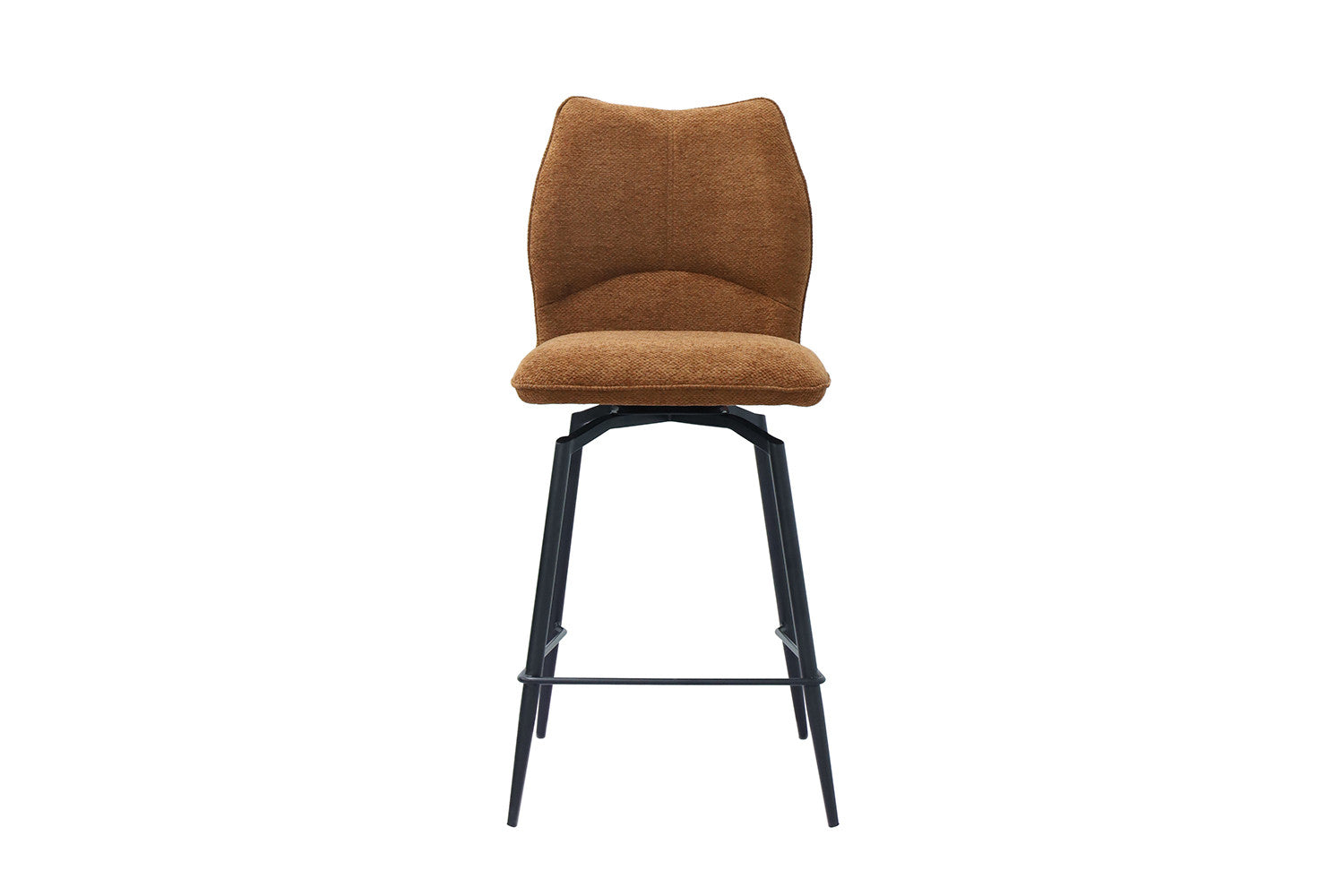 Rousseau - Barstoel Lara - Stof Roest - 103x48x56 cm