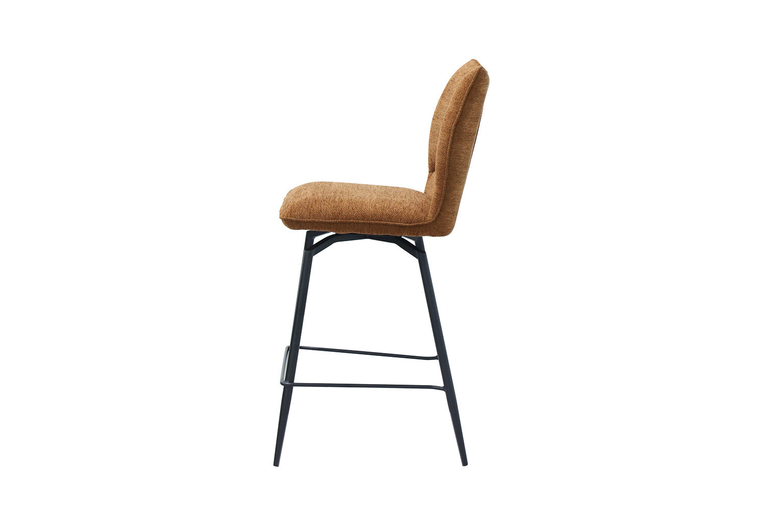 Rousseau - Barstoel Lara - Stof Roest - 103x48x56 cm