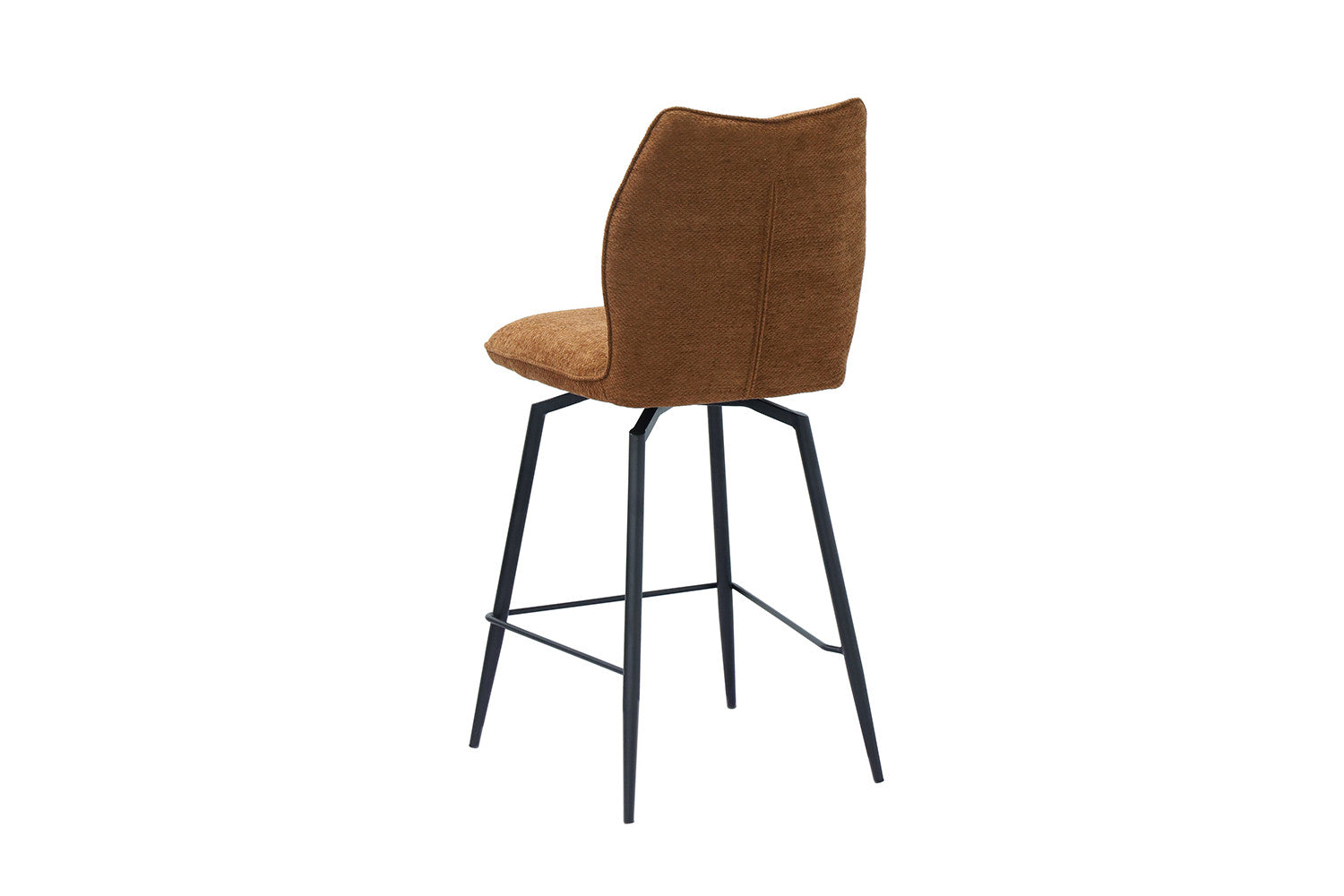 Rousseau - Barstoel Lara - Stof Roest - 103x48x56 cm