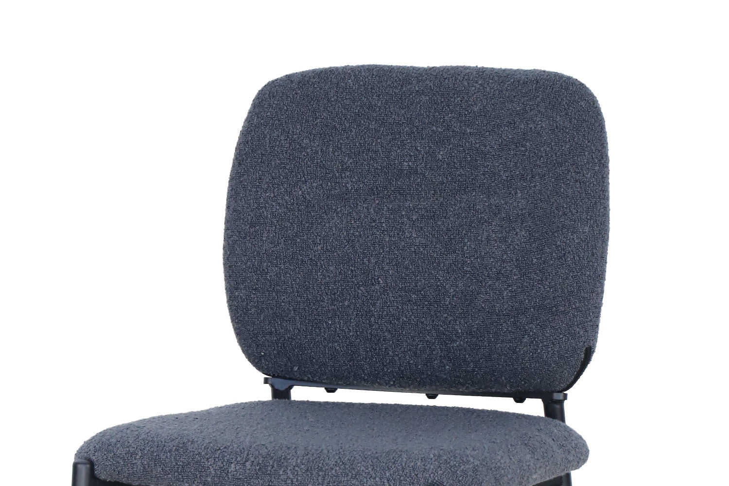 Rousseau - Barstoel Sophia Stof Donkergrijs - 99x45x55.5 cm