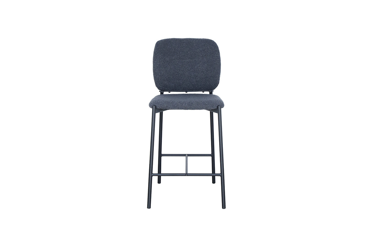 Rousseau - Barstoel Sophia Stof Donkergrijs - 99x45x55.5 cm