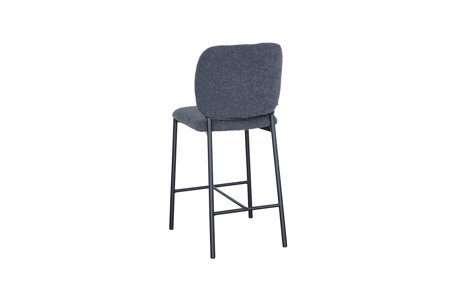 Rousseau - Barstoel Sophia Stof Donkergrijs - 99x45x55.5 cm