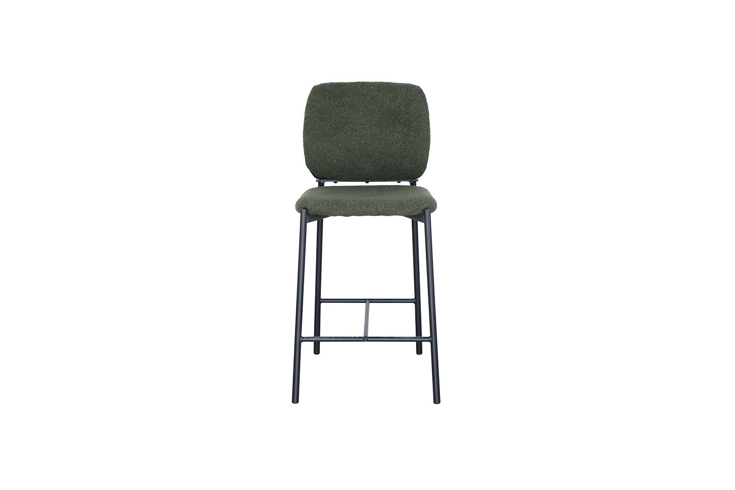 Rousseau - Barstoel Sophia Stof Groen - 99x45x55.5 cm