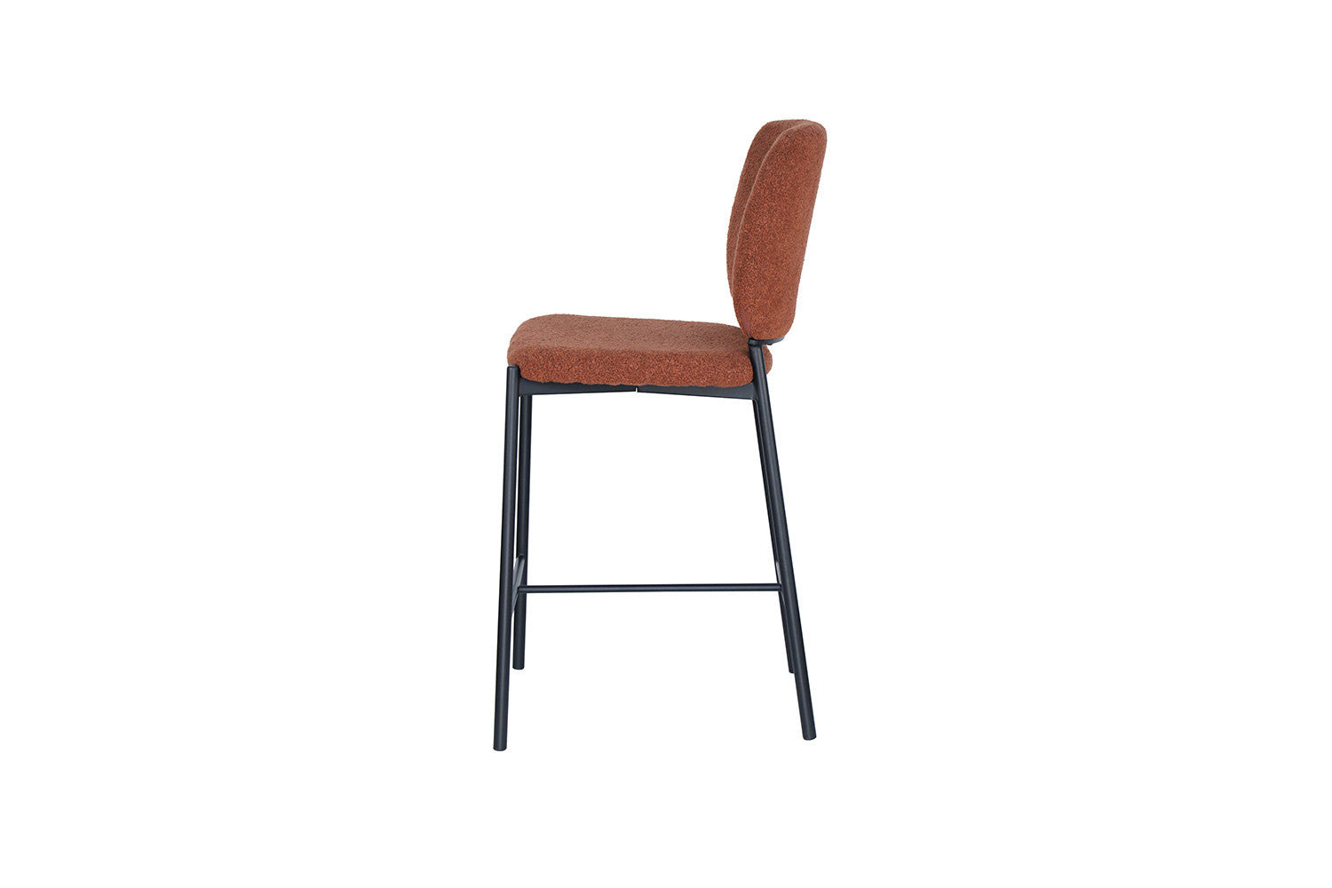 Rousseau - Barstoel Sophia Stof Roest - 99x45x55.5 cm