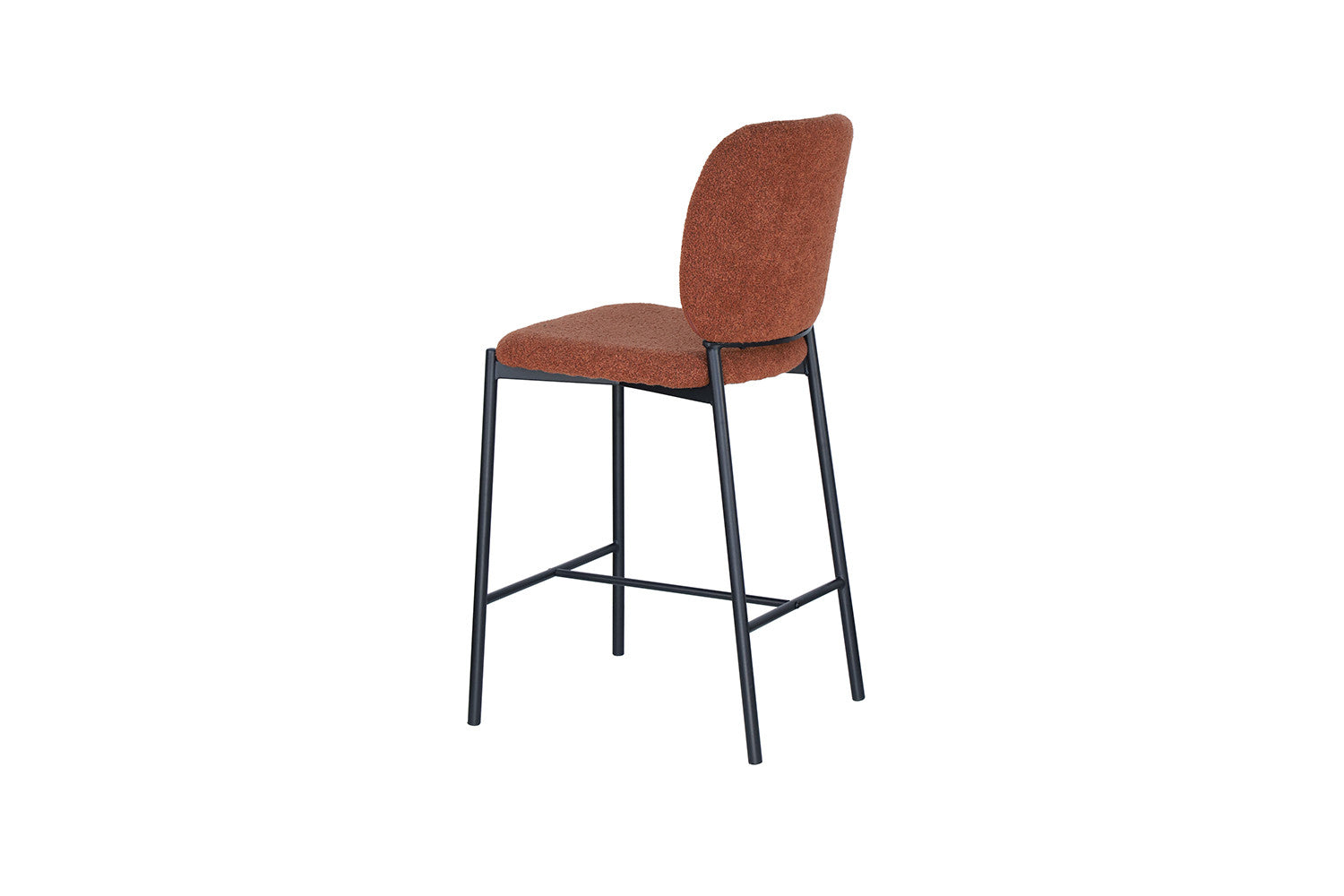 Rousseau - Barstoel Sophia Stof Roest - 99x45x55.5 cm