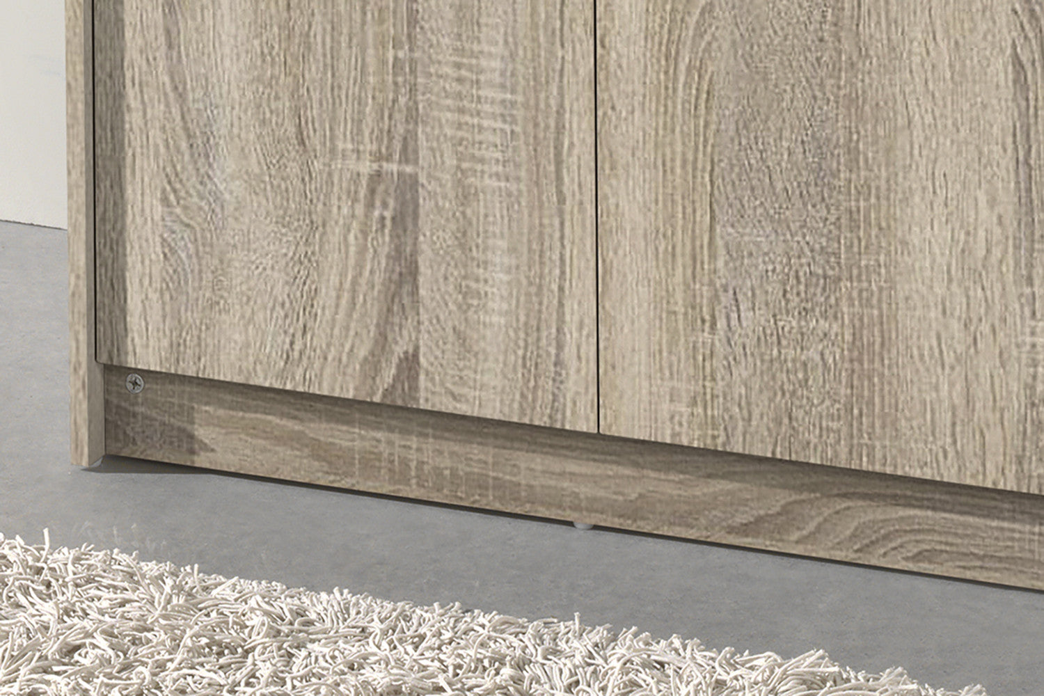 Rousseau - Kleerkast Ray 2 deuren Sonoma - 180x80x54 cm