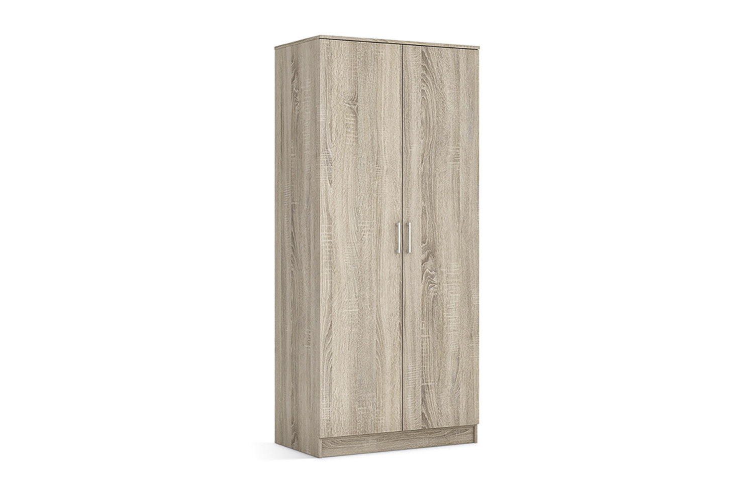 Rousseau - Kleerkast Ray 2 deuren Sonoma - 180x80x54 cm