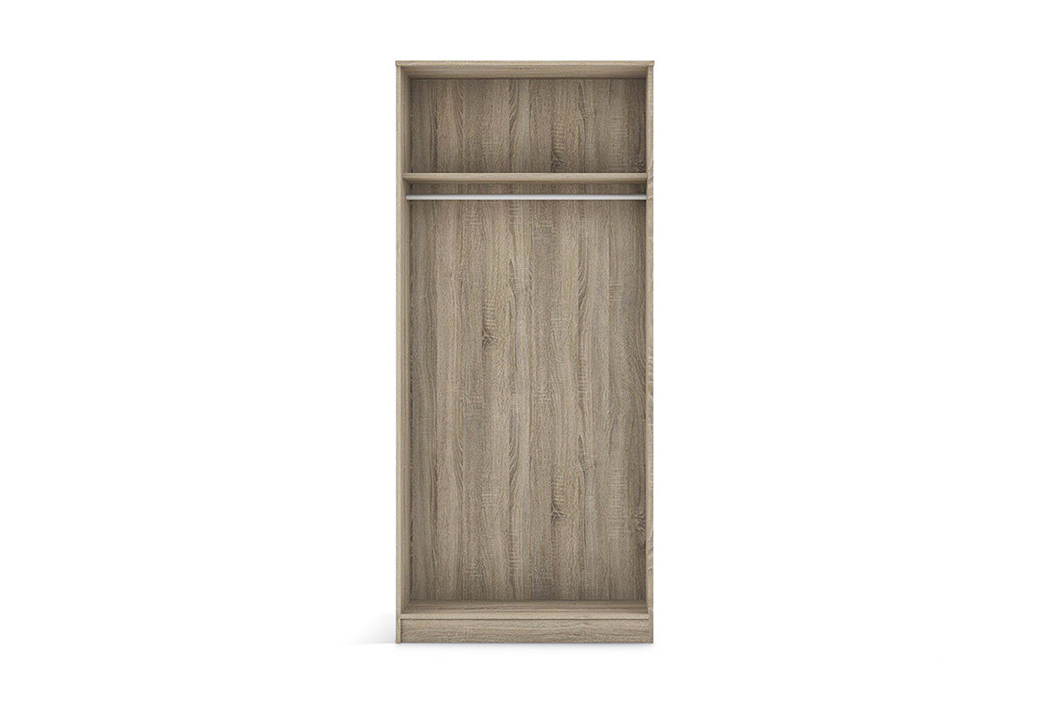 Rousseau - Kleerkast Ray 2 deuren Sonoma - 180x80x54 cm
