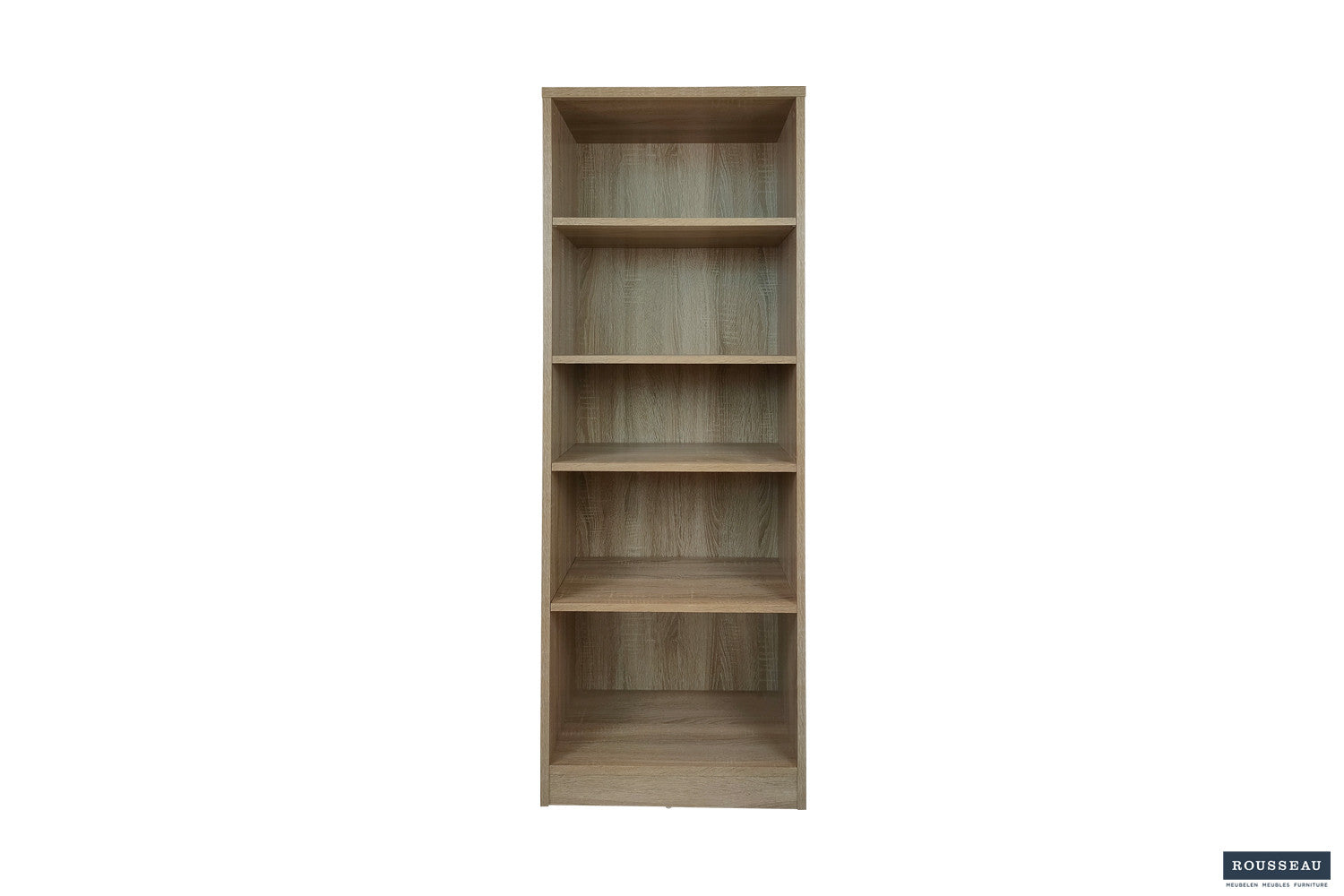 Rousseau - Boekenkast Space 4 legplanken Sonoma - 148x55x36 cm