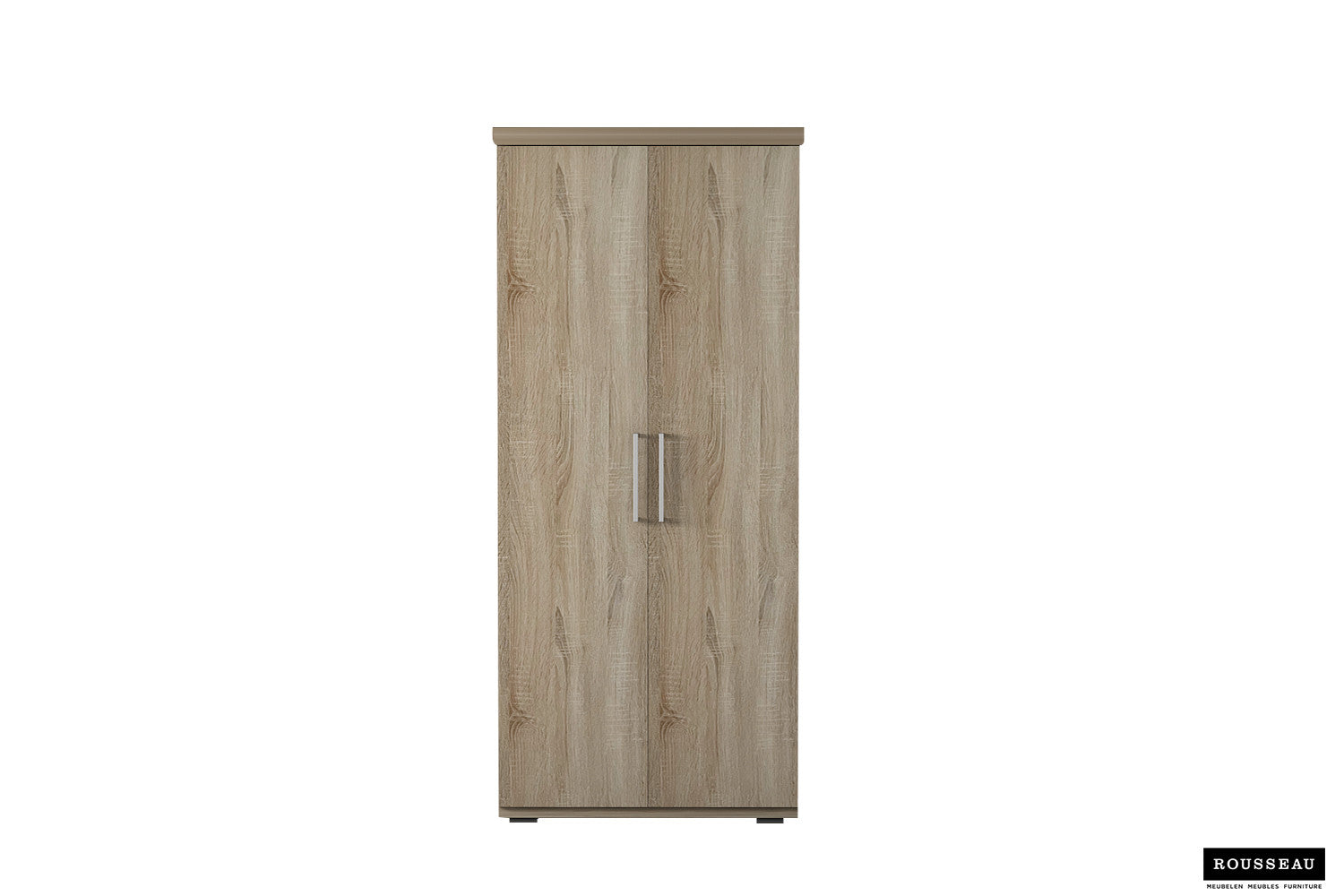 Rousseau - Kleerkast Mike 2 deuren Sonoma - 183x80x52 cm