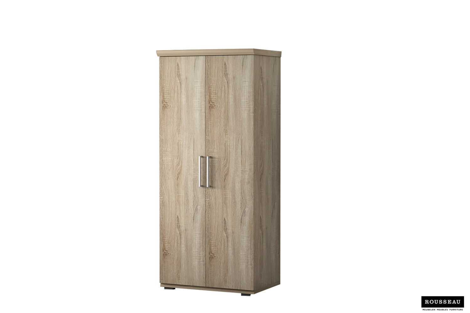 Rousseau - Kleerkast Mike 2 deuren Sonoma - 183x80x52 cm