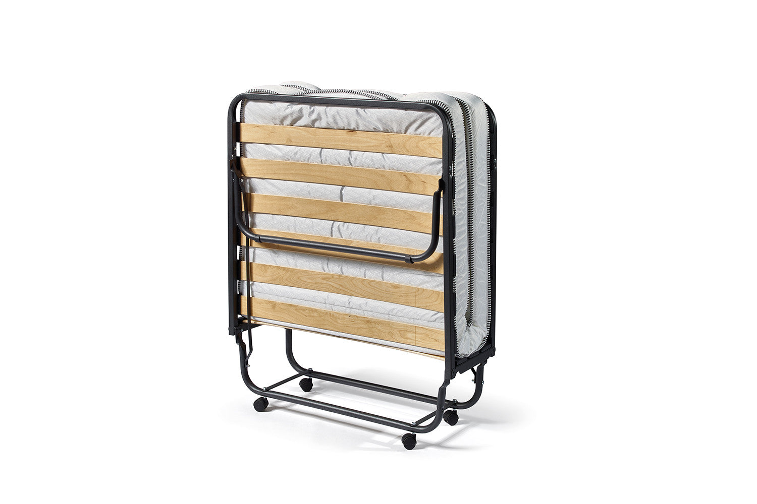 Rousseau - Lit pliant Bruxelles 90x200 cm métal - 27x90x200 cm