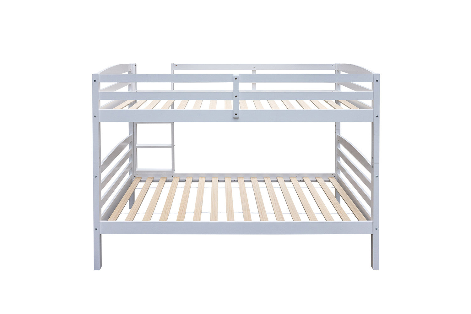 Rousseau - Lit superposé Roy 90x200 divisible Blanc - 143,5x97x207 cm