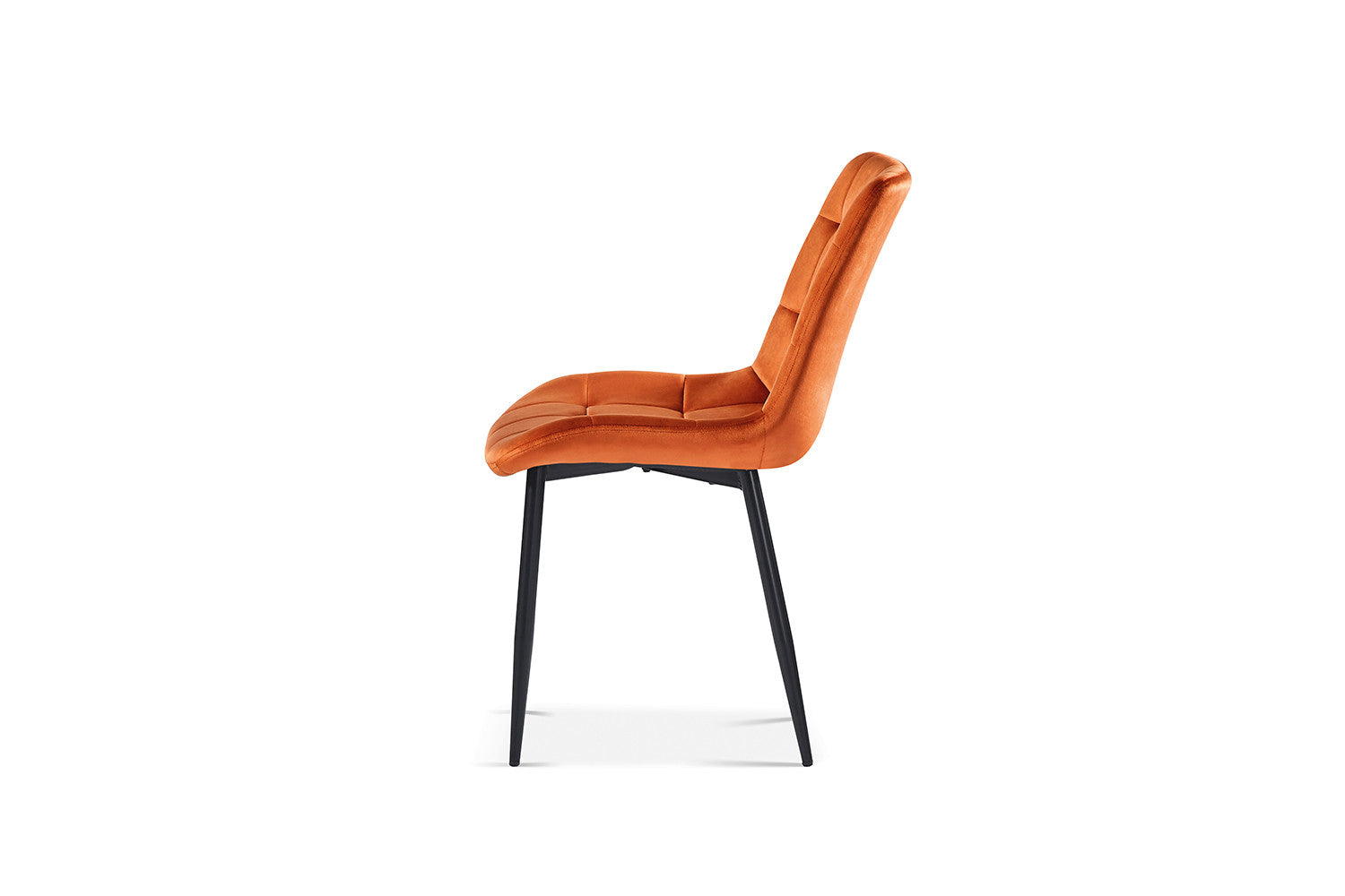 Rousseau - Stoel Juta Fluweel Oranje - 82x50x59 cm