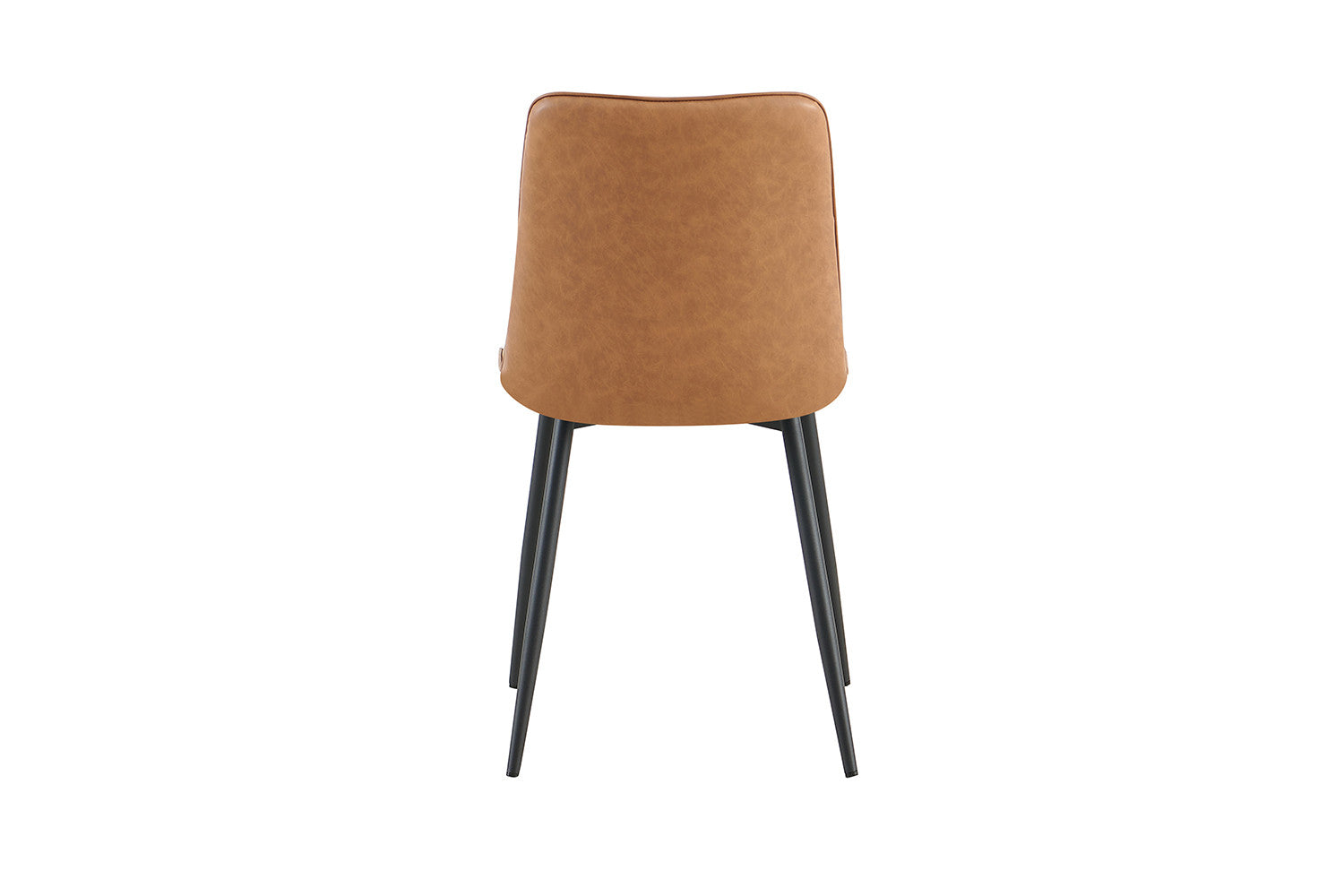 Rousseau - Set van 4 stoelen Furas Vintage PU Cognac - 88x46.5x59.5 cm