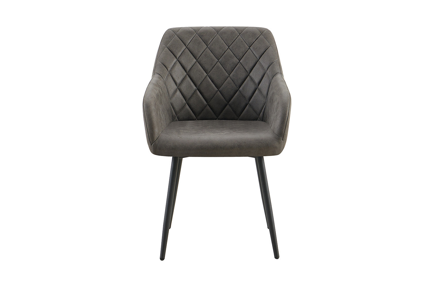 Rousseau - Stoel Peron Micro fiber PU Grijs - 82x55.5x62 cm