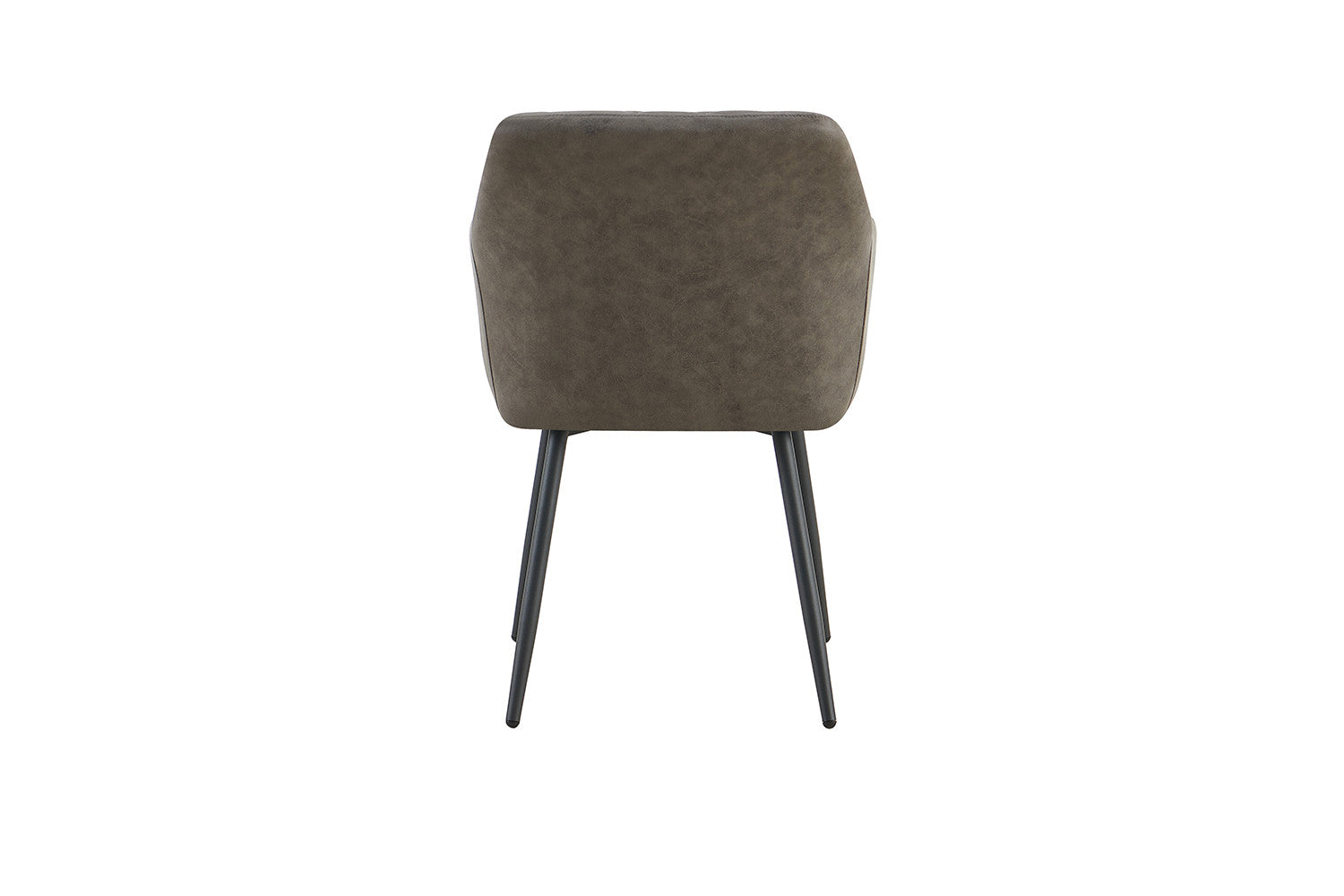 Rousseau - Stoel Peron Micro fiber PU Grijs - 82x55.5x62 cm