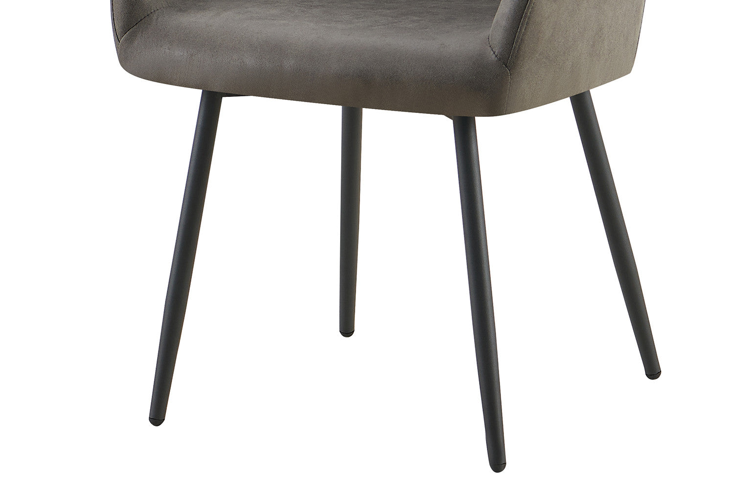 Rousseau - Stoel Peron Micro fiber PU Grijs - 82x55.5x62 cm