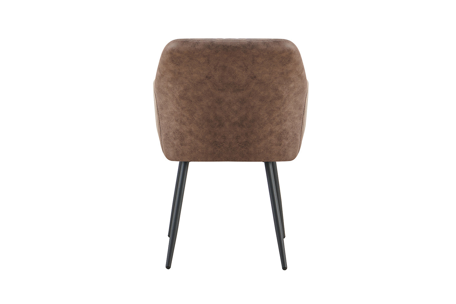 Rousseau - Stoel Peron Micro fiber PU Bruin - 82x55.5x62 cm