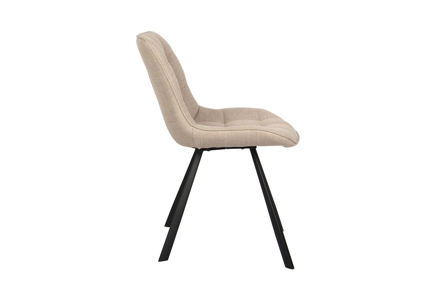 Rousseau - Stoel Ariba Stof Beige - 80x51x61 cm