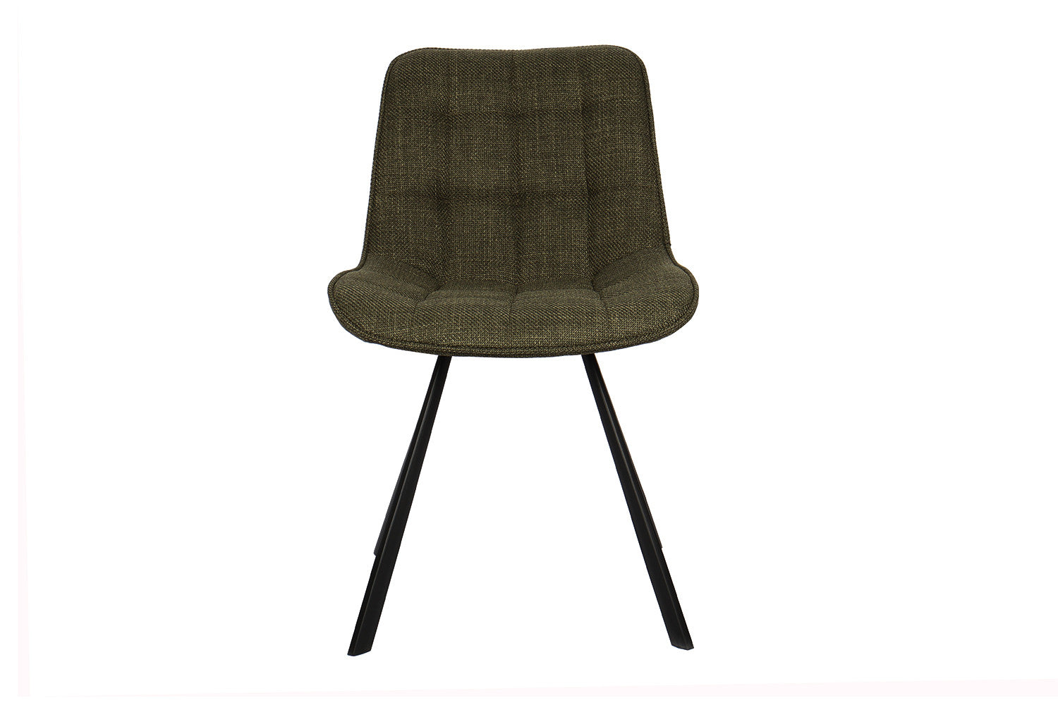 Rousseau - Chaise Ariba Tissu Vert - 80x51x61 cm