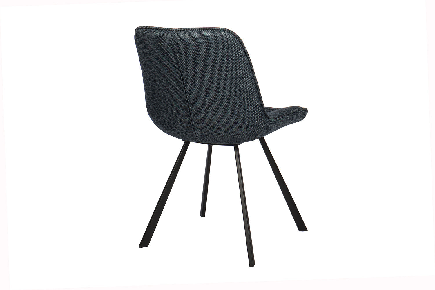 Rousseau - Stoel Ariba Stof Donkerblauw - 80x51x61 cm