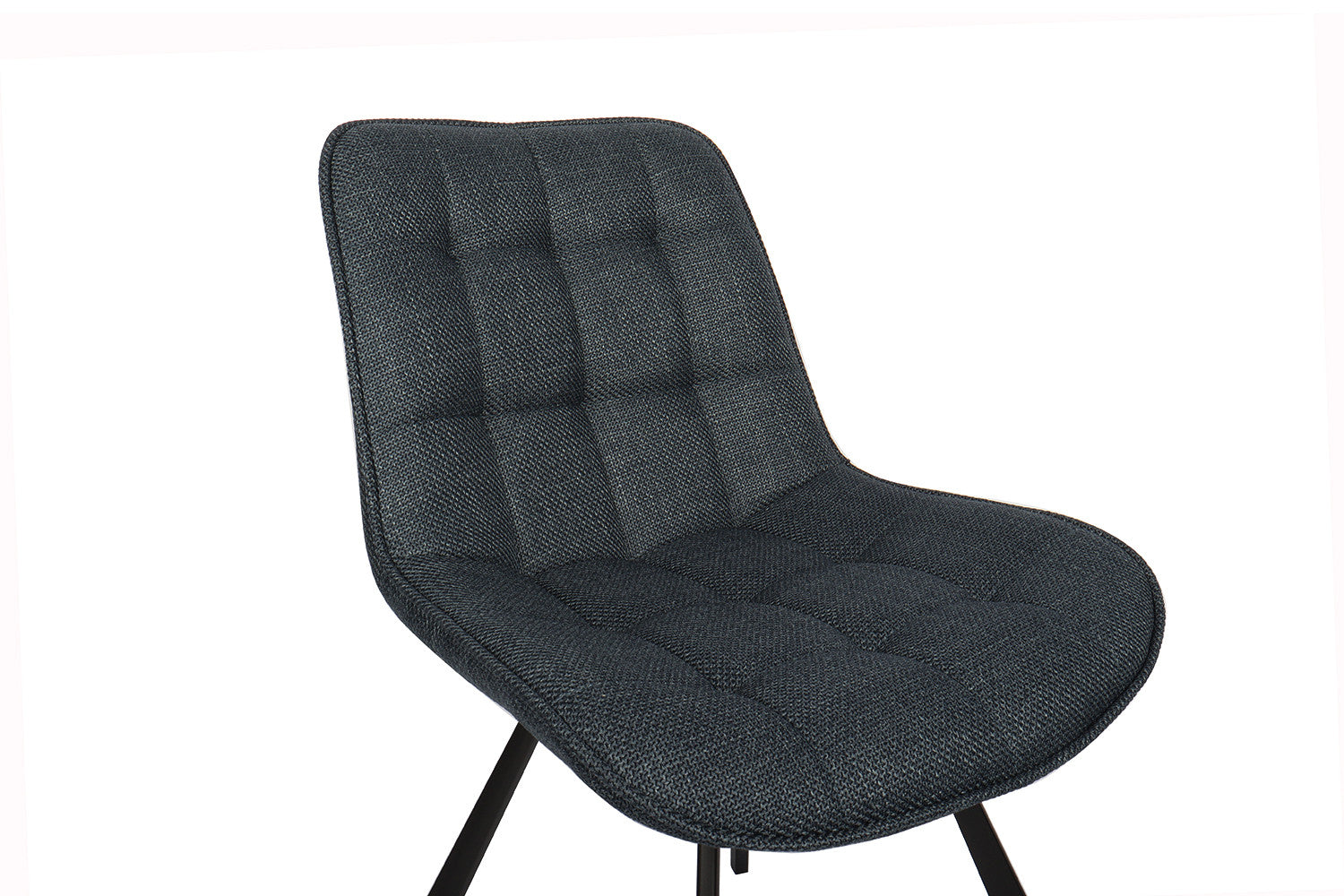 Rousseau - Stoel Ariba Stof Donkerblauw - 80x51x61 cm