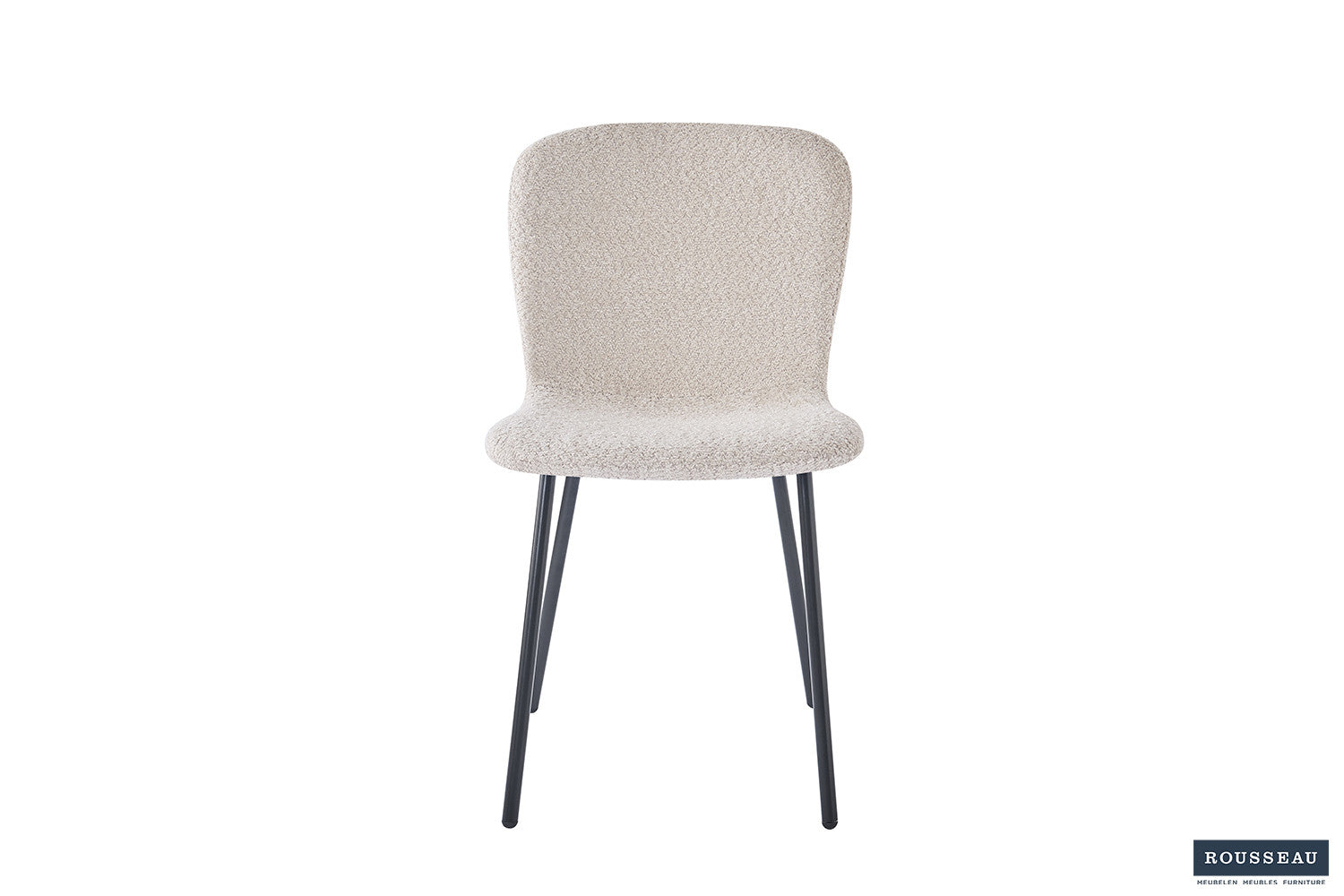 Rousseau - Chaise Susan Boucle - Sable - 77x45x52 cm
