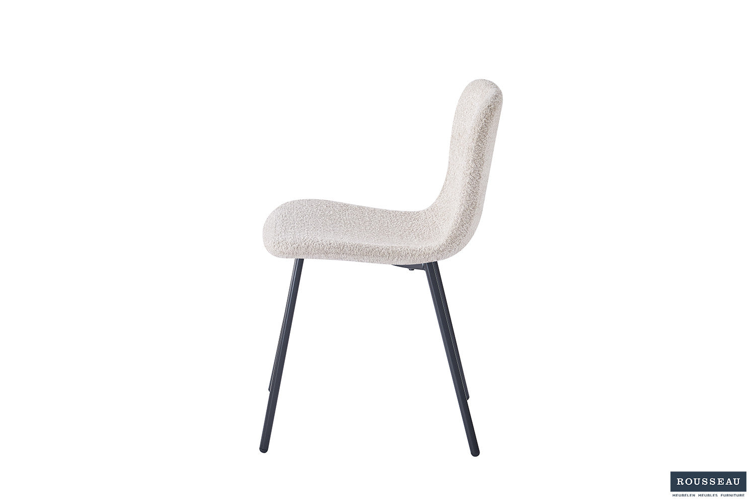 Rousseau - Chaise Susan Boucle - Sable - 77x45x52 cm
