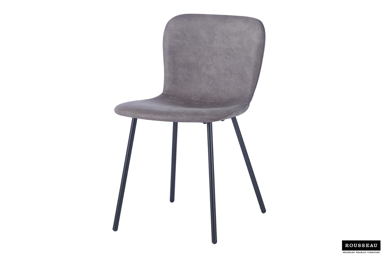 Rousseau - Stoel Susan PU Taupe - 77x45x52 cm