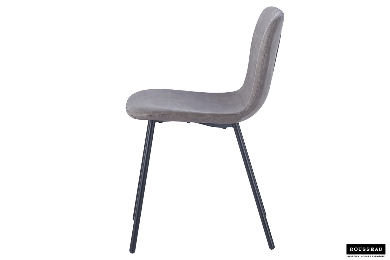 Rousseau - Stoel Susan PU Taupe - 77x45x52 cm