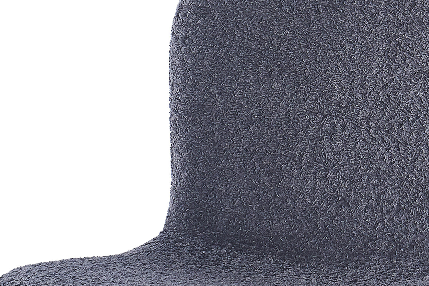 Rousseau - Stoel Susan Boucle - Donkergrijs - 77x45x52 cm