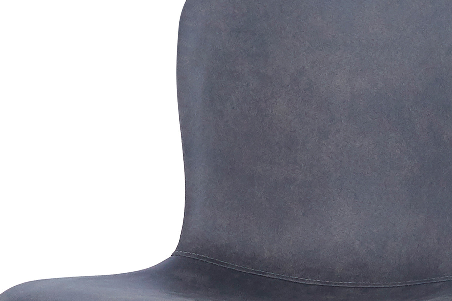 Rousseau - Stoel Susan PU Donkergrijs - 77x45x52 cm