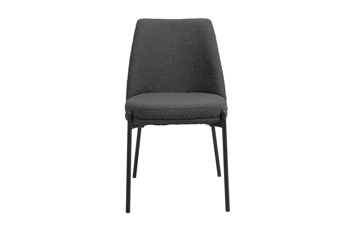 Rousseau - Stoel Ella Stof Grijs - 83x48x57 cm