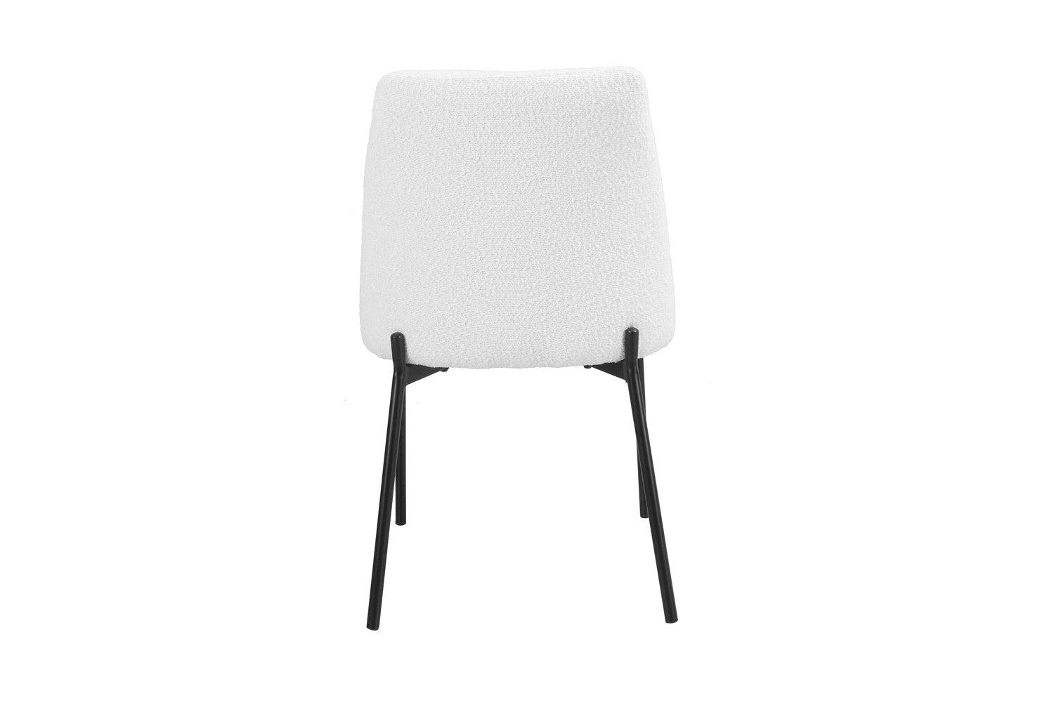 Rousseau - Chaise Ella Tissu Blanc - 83x48x57 cm