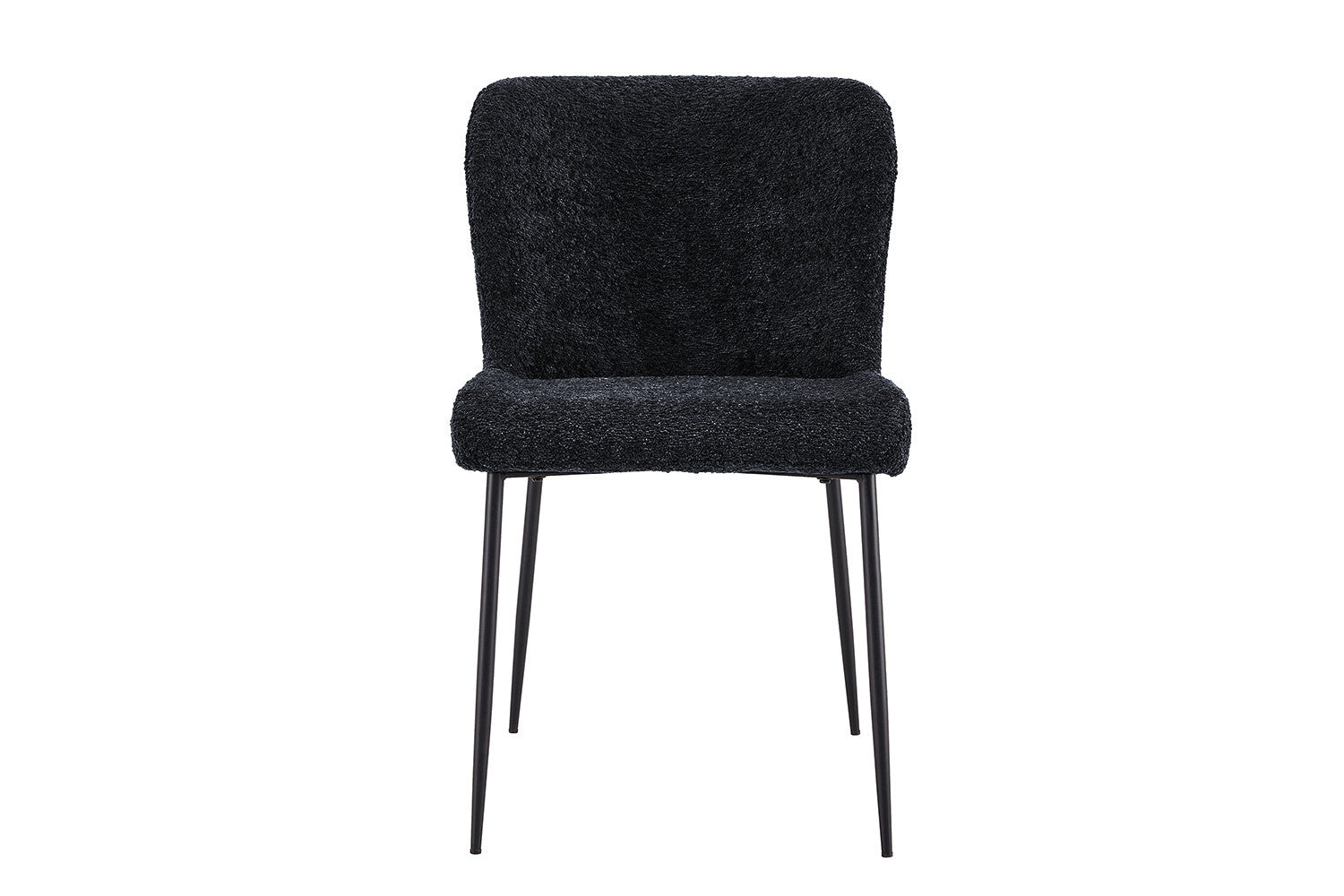 Rousseau - Stoel Lisa Boucle - Donkergrijs - 85x50x62 cm