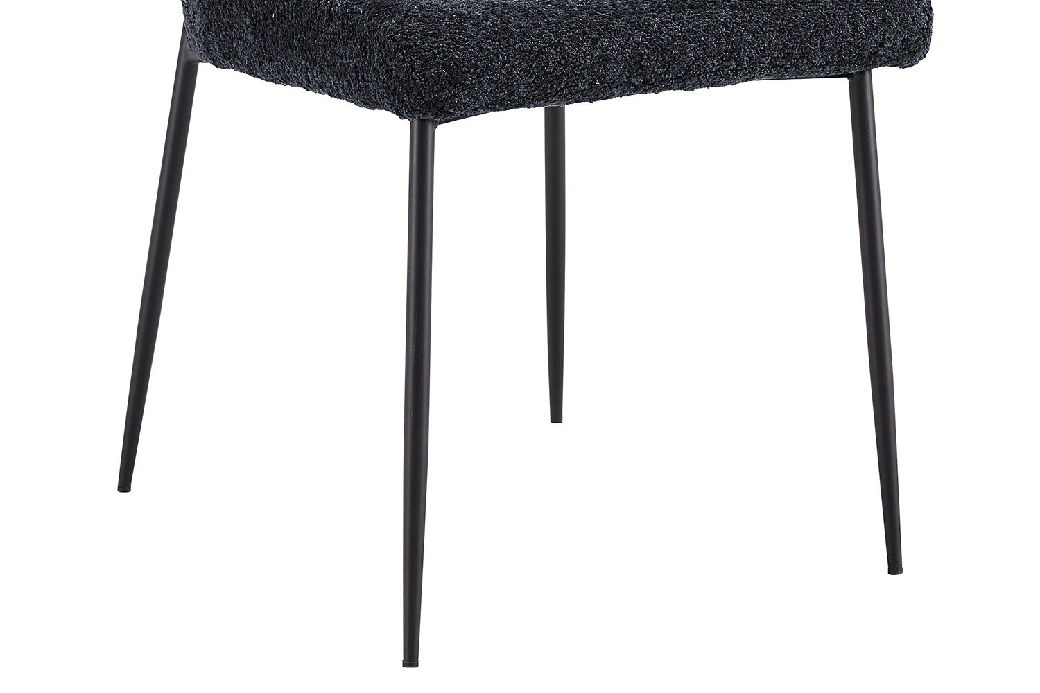 Rousseau - Stoel Lisa Boucle - Donkergrijs - 85x50x62 cm